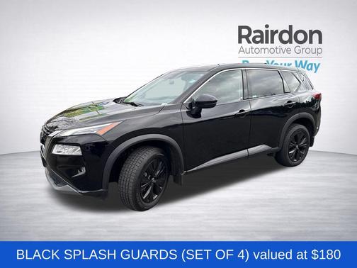 Black 2021 Nissan Rogue SV