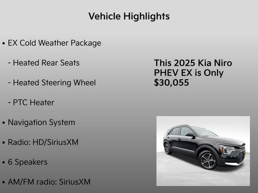 2025 Kia Niro Plug-In Hybrid EX