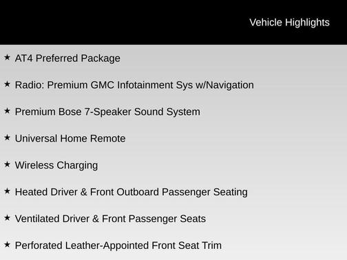 2021 GMC Sierra 1500 AT4