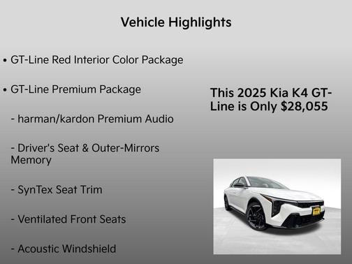 2025 Kia K4 GT-Line