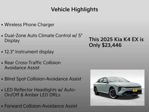 2025 Kia K4 EX