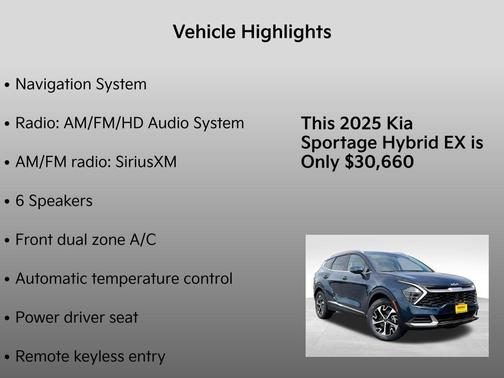 2025 Kia Sportage Hybrid EX