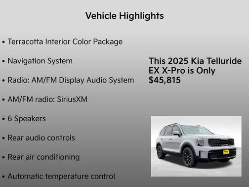 2025 Kia Telluride EX X-Pro
