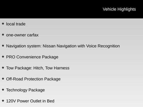 2023 Nissan Frontier PRO-4X