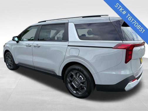 Ceramic Silver 2026 Kia Carnival Hybrid EX