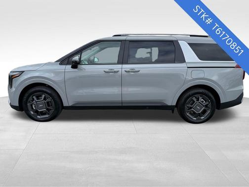 Ceramic Silver 2026 Kia Carnival Hybrid EX