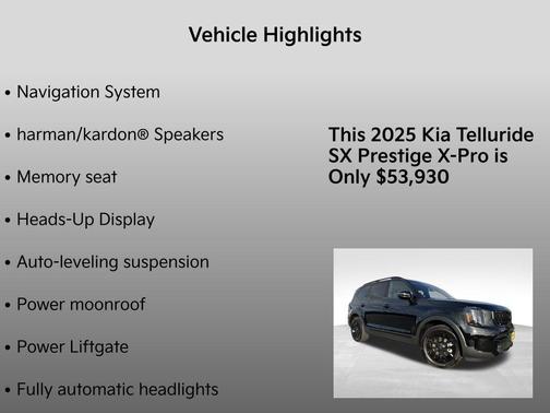 2025 Kia Telluride SX-Prestige X-Pro