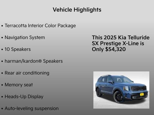 2025 Kia Telluride SX-Prestige X-Line