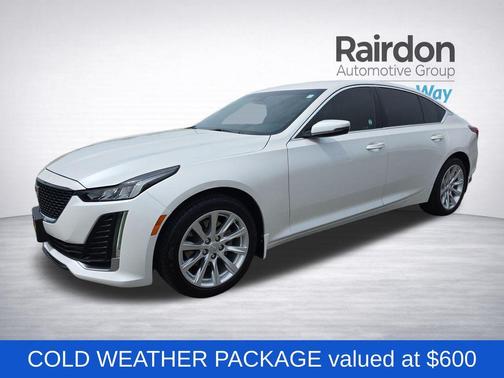 Crystal White Tri-Coat 2020 Cadillac CT5 Luxury AWD