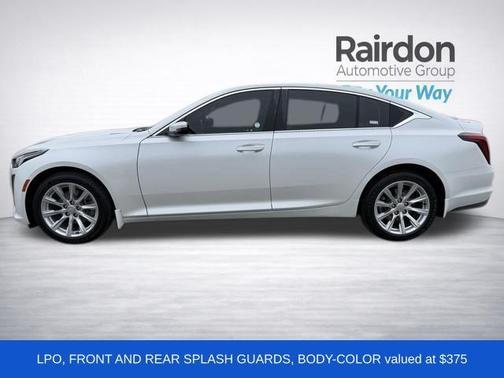Crystal White Tri-Coat 2020 Cadillac CT5 Luxury AWD