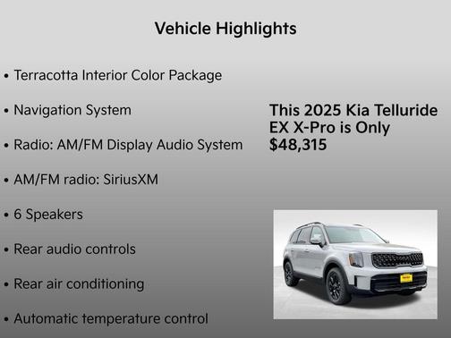 2025 Kia Telluride EX X-Pro