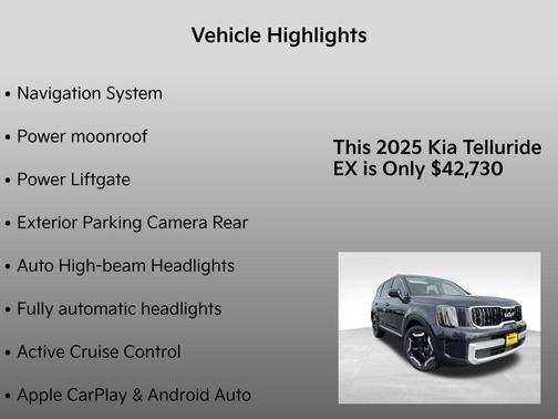 2025 Kia Telluride EX
