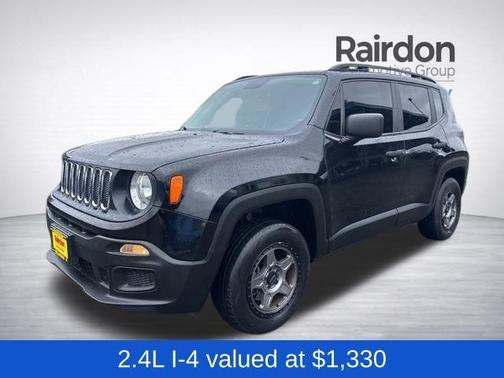 Black 2017 Jeep Renegade Sport