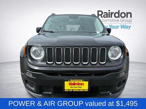 Black 2017 Jeep Renegade Sport