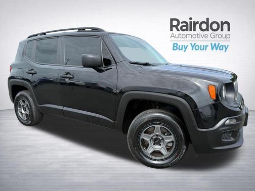 Black 2017 Jeep Renegade Sport