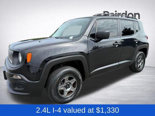 Black 2017 Jeep Renegade Sport