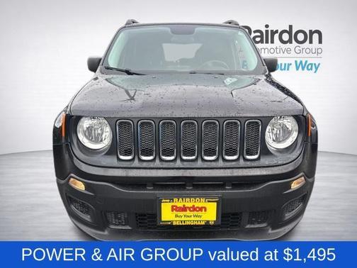 Black 2017 Jeep Renegade Sport