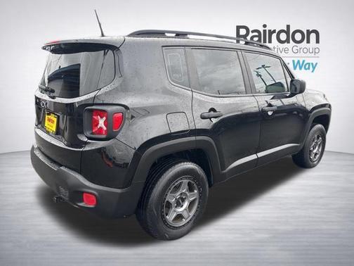 Black 2017 Jeep Renegade Sport