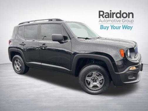 Black 2017 Jeep Renegade Sport