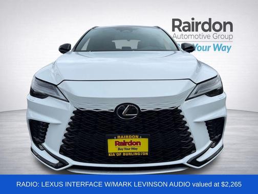 Ultra White 2024 Lexus RX 500h F SPORT PERFORMANCE