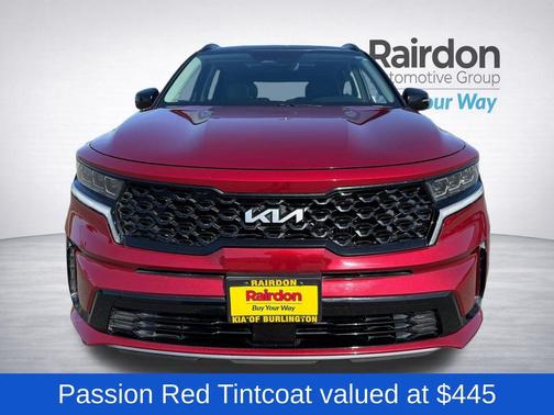 Passion Red Tintcoat 2022 Kia Sorento SX