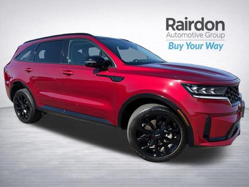 Passion Red Tintcoat 2022 Kia Sorento SX