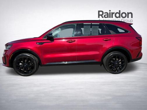 Passion Red Tintcoat 2022 Kia Sorento SX