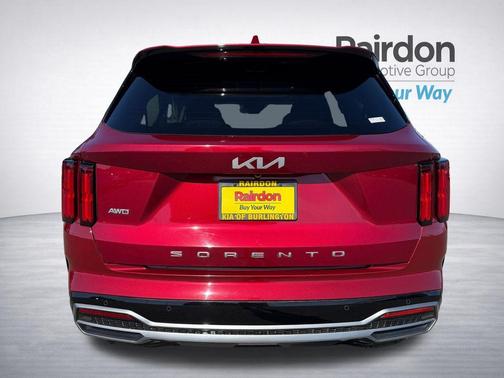 Passion Red Tintcoat 2022 Kia Sorento SX
