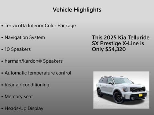 2025 Kia Telluride SX-Prestige X-Line