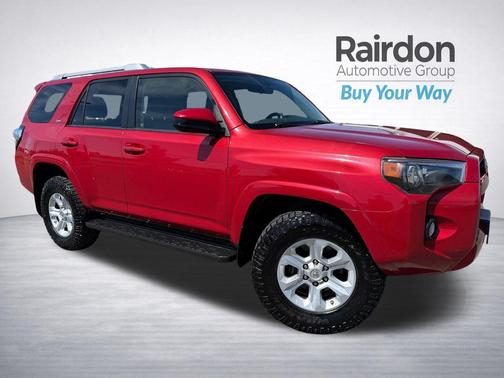 Barcelona Red Metallic 2017 Toyota 4Runner SR5
