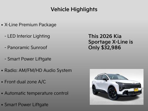 2026 Kia Sportage X-Line