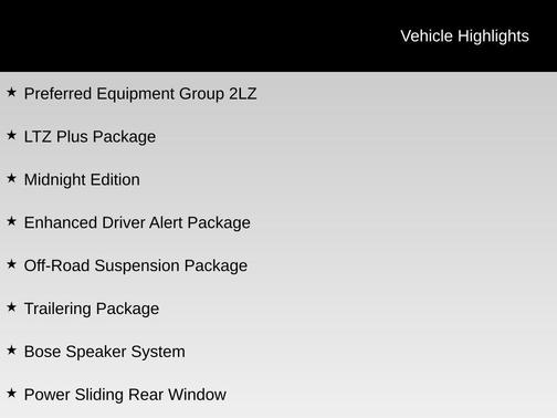 2017 Chevrolet Silverado 1500 LTZ