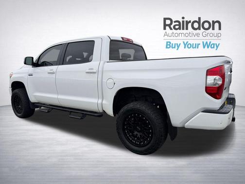 Super White 2019 Toyota Tundra Platinum