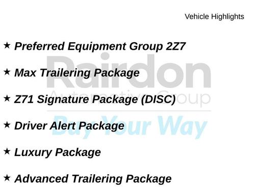 2021 Chevrolet Tahoe Z71