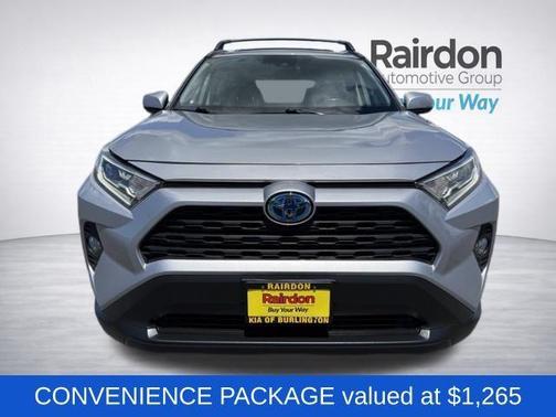 Silver Sky Metallic 2020 Toyota RAV4 Hybrid XLE