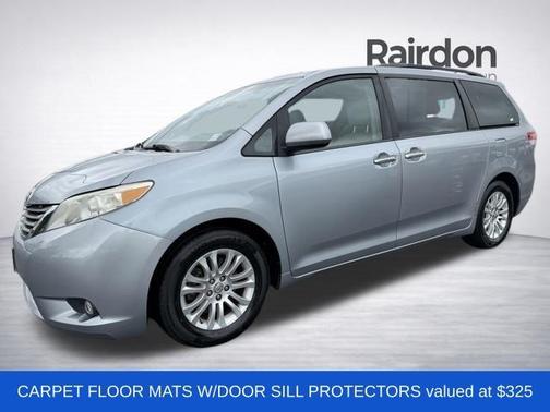 Silver Sky Metallic 2012 Toyota Sienna XLE