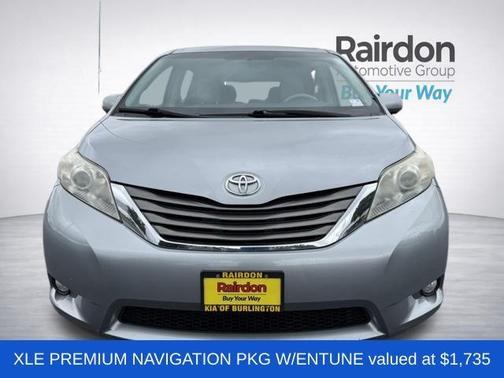 Silver Sky Metallic 2012 Toyota Sienna XLE