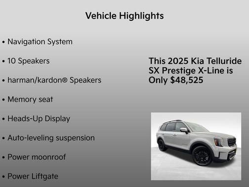 2025 Kia Telluride SX-Prestige X-Line