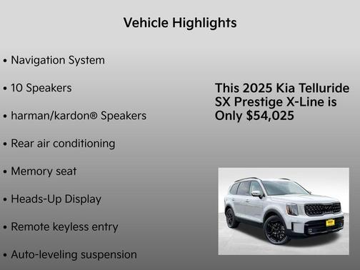 2025 Kia Telluride SX-Prestige X-Line