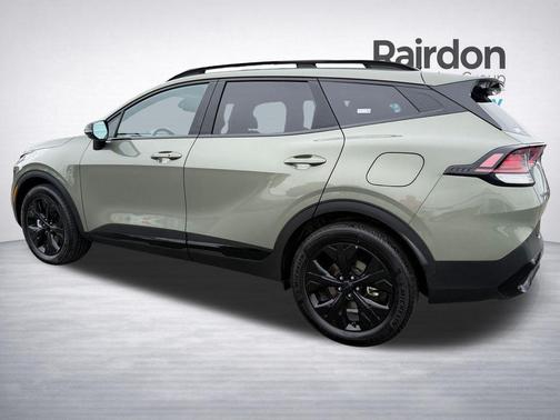 Jungle Green 2025 Kia Sportage Plug-In Hybrid X-Line