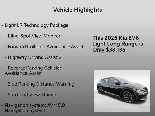 2025 Kia EV6 Light