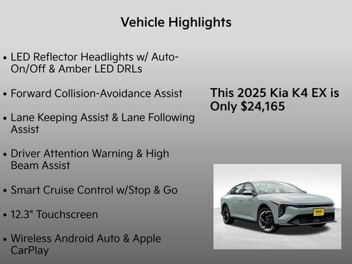 2025 Kia K4 EX
