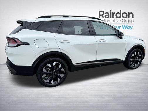 Snow White Pearl 2024 Kia Sportage Plug-In Hybrid X-Line Prestige
