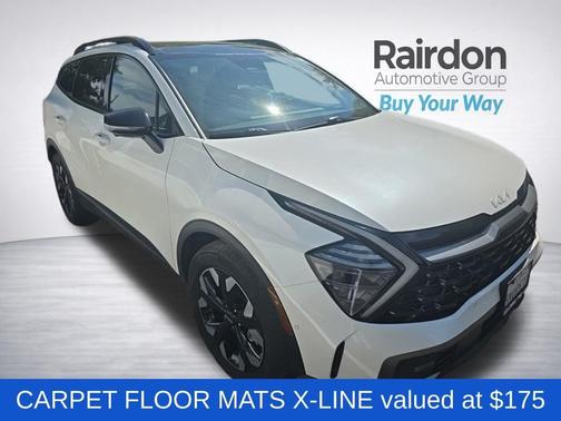Snow White Pearl 2024 Kia Sportage Plug-In Hybrid X-Line Prestige