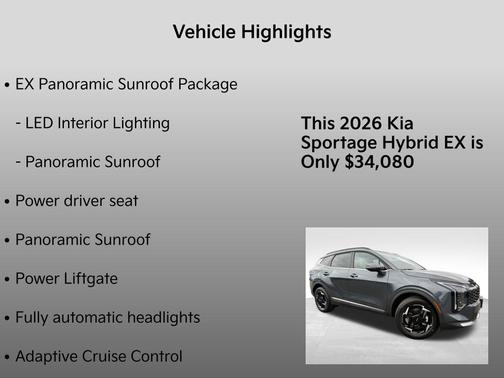 2026 Kia Sportage Hybrid EX
