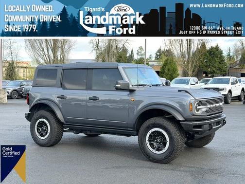 CARBONIZED GRAY METALLIC 2023 Ford Bronco BADLANDS