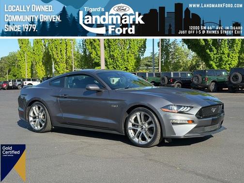 CARBONIZED GRAY METALLIC 2022 Ford Mustang GT PREMIUM