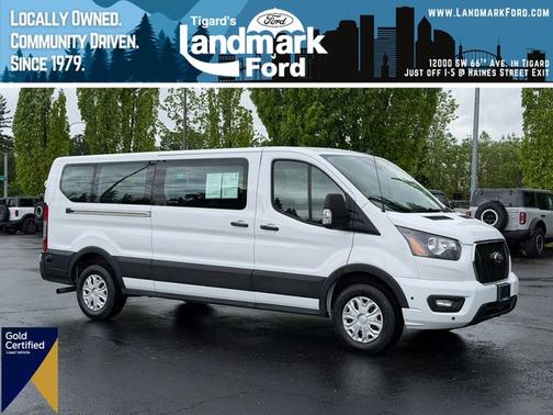 OXFORD WHITE 2024 Ford Transit-350 XLT