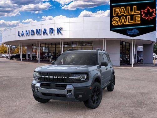 Azure Gray Metallic Tri-Coat 2026 Ford Bronco Sport Badlands