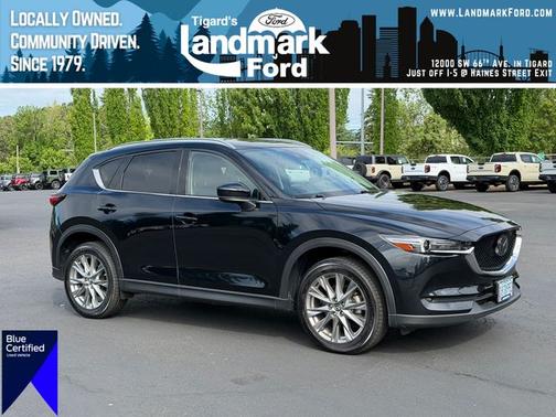 JET BLACK MICA 2021 Mazda CX-5 GRAND TOURING RESERVE